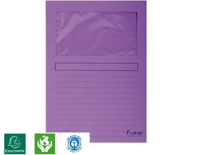 Toon details van Store insteekhoes, a4, l - model, 7359605, inclusief venster, karton, paars Afbeelding - 8511117160803-jpg